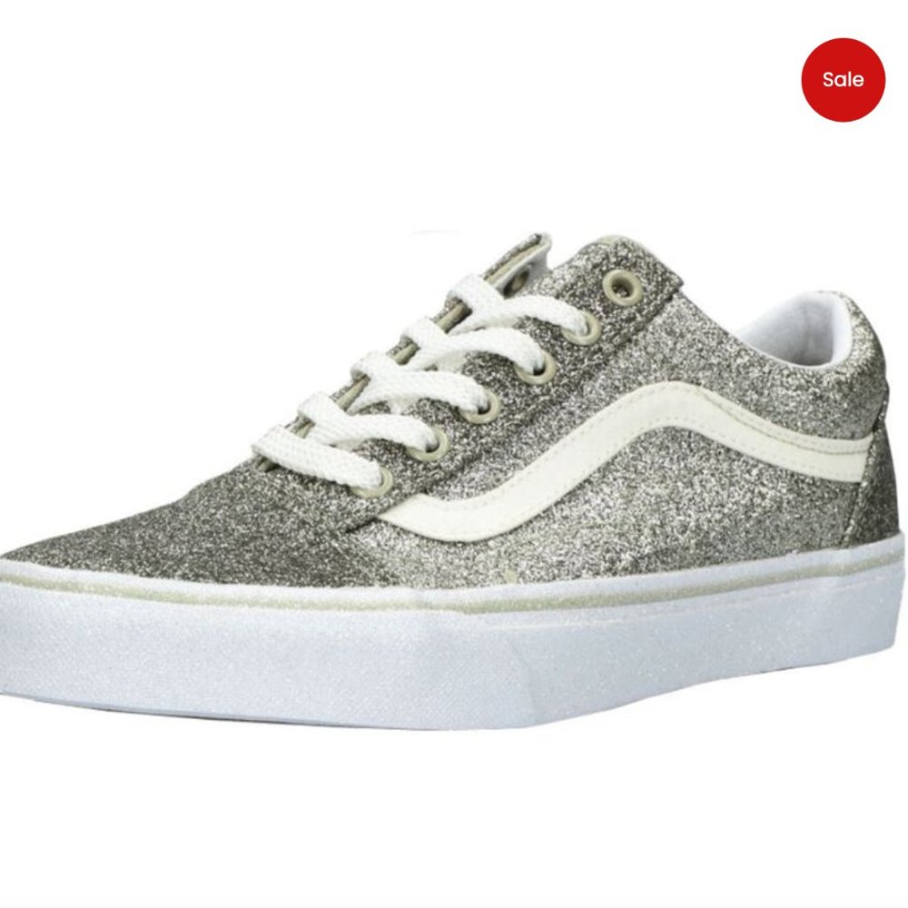 Vans Womens Skate Trainers Glitter